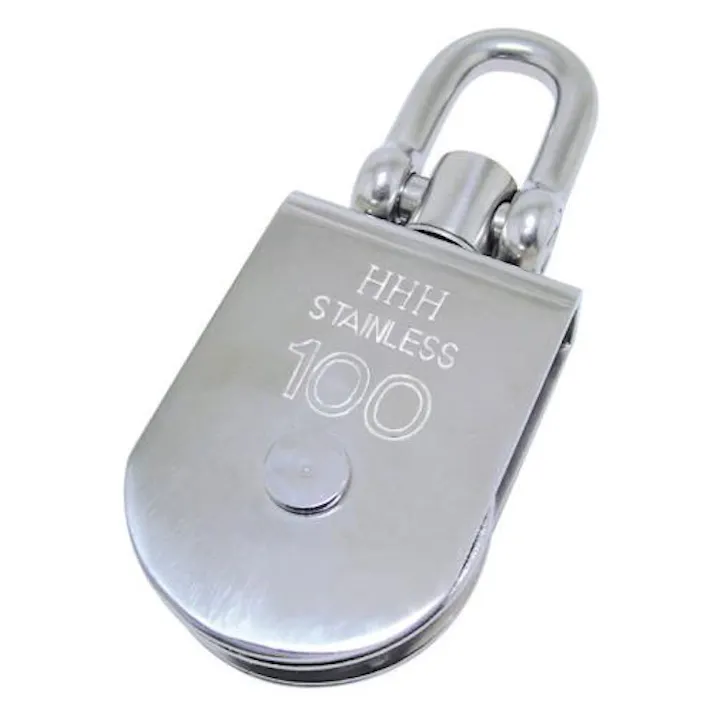 スリーエッチ サンマブロック(ステンレス製) 100mm EA987HD-100 4550061777527【別送品】