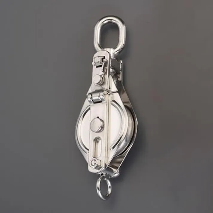 スリーエッチ オーフ型滑車 100mm/1ton EA987HJ-12 4550061777886【別送品】