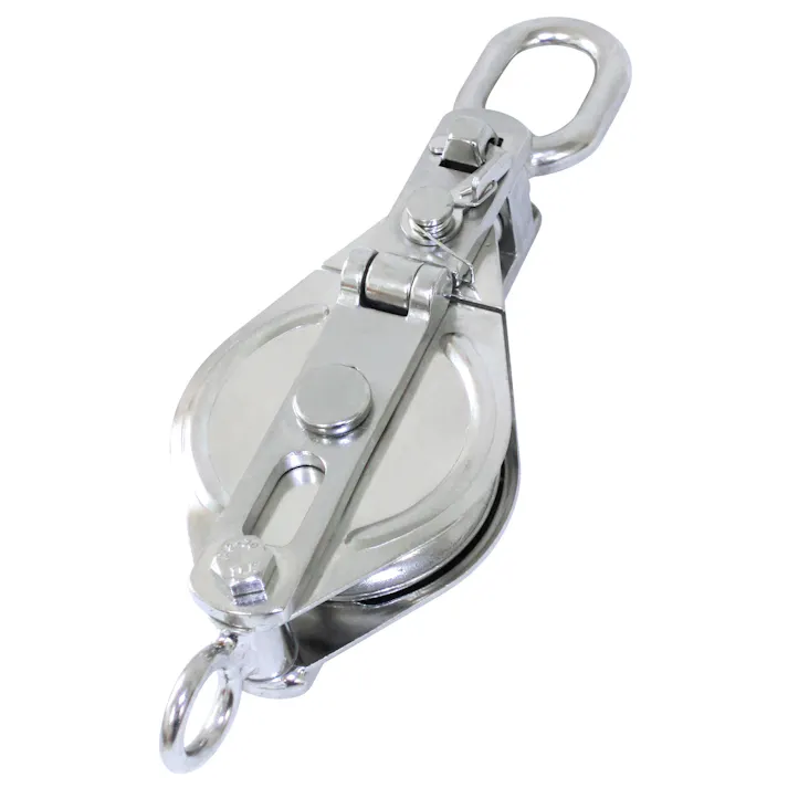 スリーエッチ オーフ型滑車 100mm/1ton EA987HJ-12 4550061777886【別送品】