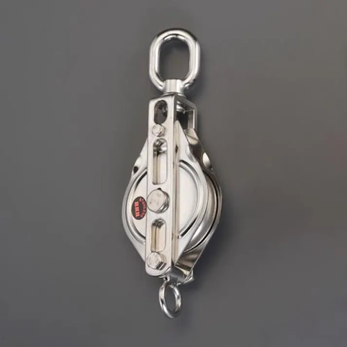 スリーエッチ オーフ型滑車 100mm/1ton EA987HJ-32 4550061778951【別送品】