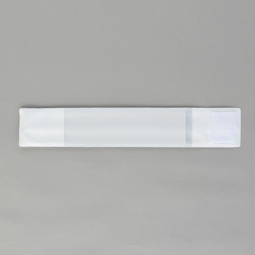 ユニット(UNIT) 腕章(差込式・ワンタッチタイプ/白) 400x70mm EA983RG-81 4550061812877【別送品】