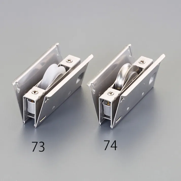 サッシ取替戸車(平行型/ステンレス車) 13-28mm EA986RJ-74 4550061813690【別送品】