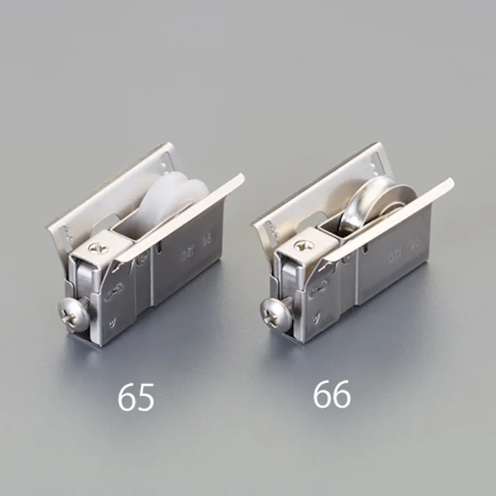サッシ取替戸車(平行型/ステンレス車) 9-14mm EA986RJ-66 4550061813720【別送品】