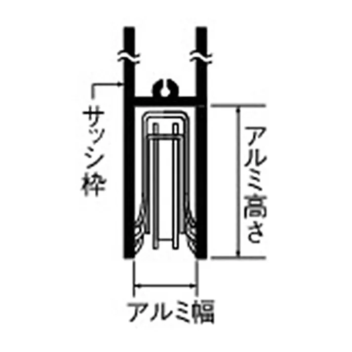 サッシ取替戸車(平行型/ステンレス車) 10-14mm EA986RJ-68 4550061813744【別送品】