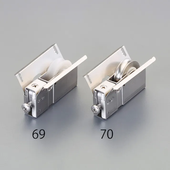 サッシ取替戸車(平行型/ポリアセタール車) 12-23mm EA986RJ-69 4550061813751【別送品】