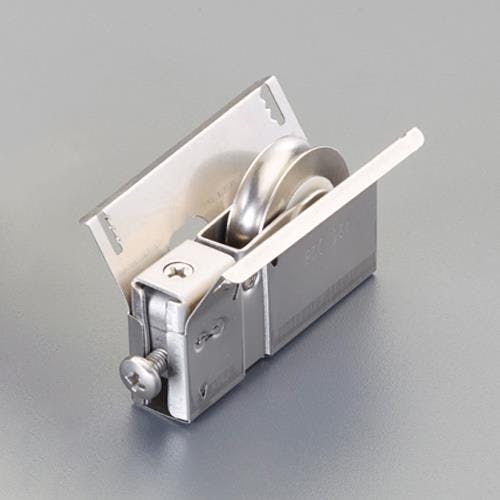 サッシ取替戸車(平行型/ステンレス車) 12-23mm EA986RJ-70 4550061814482【別送品】