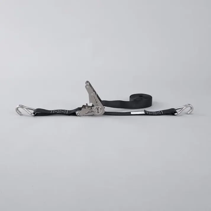 ベルト荷締機(ステンレス製) 453kg/38mmx4.8m EA982BB-103 4550061817162【別送品】