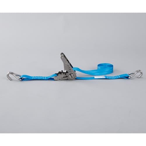 ベルト荷締機(ステンレス製/青) 453kg/38mmx3.0m EA982BB-112 4550061818107【別送品】