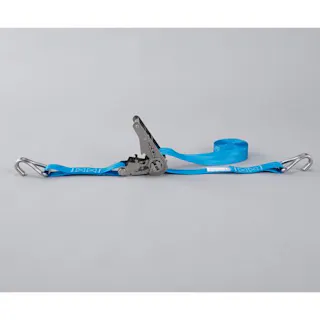 ベルト荷締機(ステンレス製/青) 453kg/38mmx6.0m EA982BB-114 4550061818121【別送品】