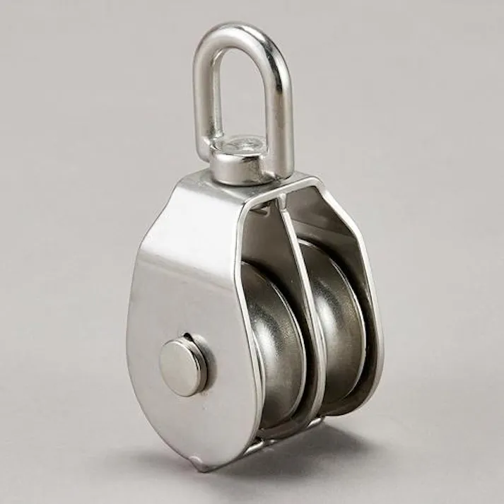 滑車(ステンレス製/2車) 31mm EA987SM-65 4550061820254【別送品】