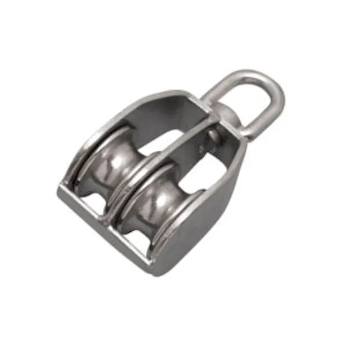 滑車(ステンレス製/2車) 31mm EA987SM-65 4550061820254【別送品】