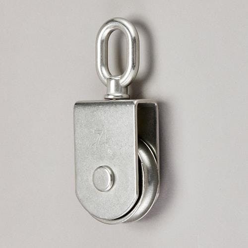 滑車(ステンレス製) 76mm EA987SM-72 4550061821275【別送品】