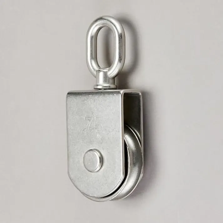 滑車(ステンレス製) 76mm EA987SM-72 4550061821275【別送品】