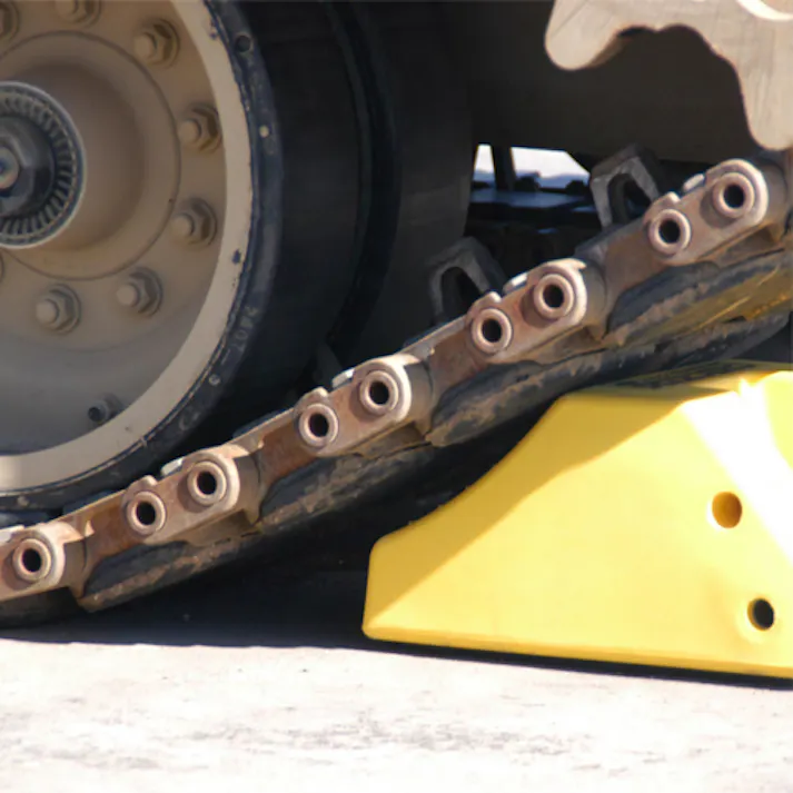 ESCO 387x450x254mm ホイールチョーク(ウレタン製) EA984SE-4 4550061832363(CDC)【別送品】