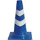 ESCO 290x290x450mm ミニカットコーン(青/反射有/10本) EA983FT-752 4550061835364(CDC)【別送品】