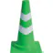 ESCO 290x290x450mm ミニカットコーン(緑/反射有/10本) EA983FT-753 4550061835371(CDC)【別送品】