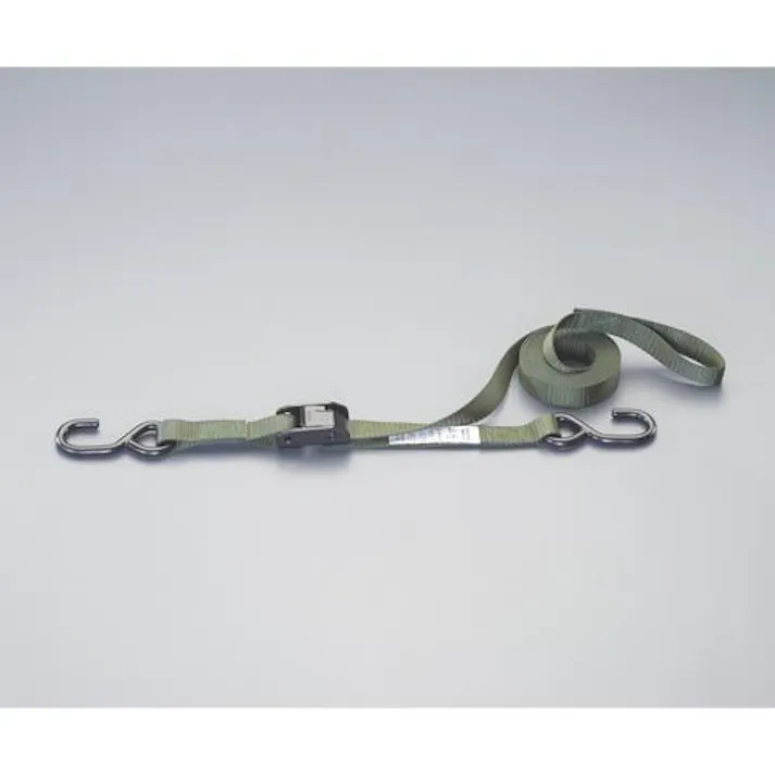 ESCO 25mmx3.7m/150kg 荷締ストラップ(OD) EA982B-16G 4550061861295(CDC)【別送品】