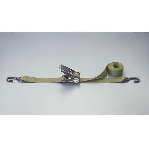 ベルト荷締機(ラチェット式/OD) 50mmx5.8m/330kg EA982B-10G 4550061861301【別送品】