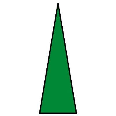 ユニット(UNIT) ゲージマーカー(緑/100枚1シート) 5x15mm EA983HM-2 4550061879269【別送品】