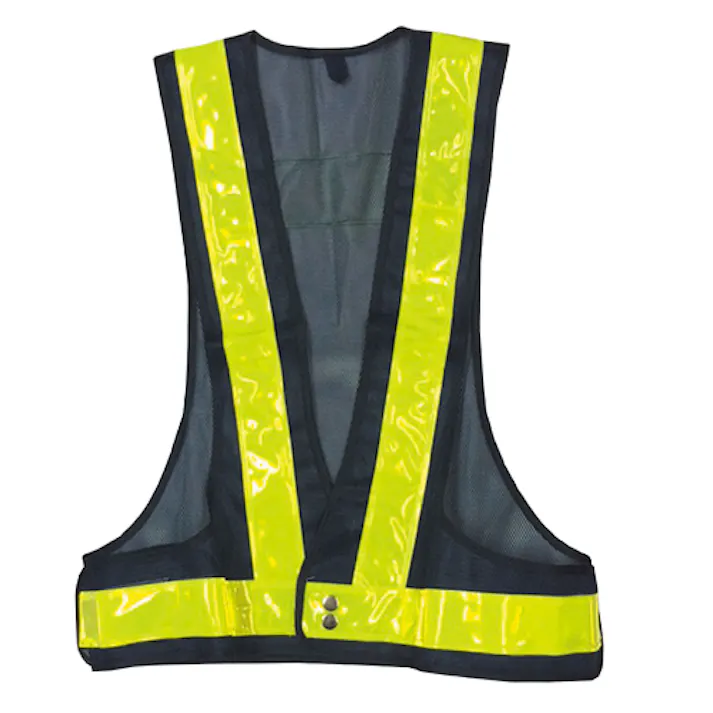 ミズケイ 安全ベスト(蓄光・紺/黄) EA983R-127 4550061891278【別送品】