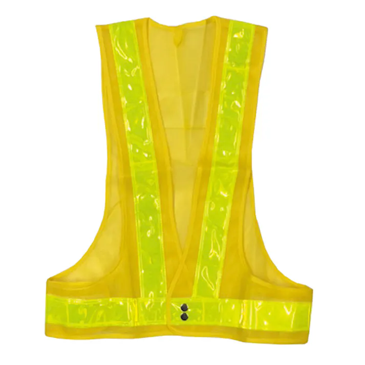 ミズケイ 安全ベスト(蓄光・黄/黄) EA983R-128 4550061891285【別送品】