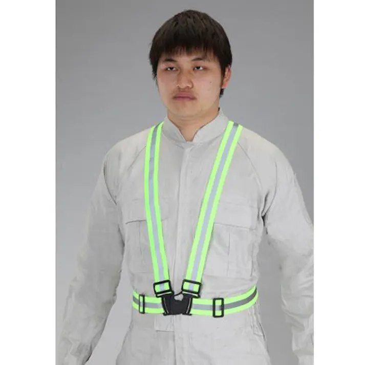 ESCOオリジナル 安全ベスト(縁無し/蛍光イエロー) EA983R-176 4550061891292【別送品】