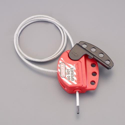 ケーブルロックアウト φ4mmx0.91m EA983T-17 4550061900765【別送品】
