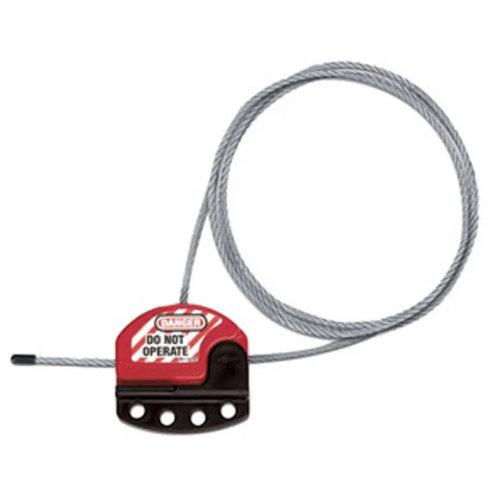 ケーブルロックアウト φ4mmx0.91m EA983T-17 4550061900765【別送品】