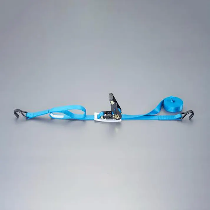 トーヨーセフティー ベルト荷締機(両端フック型) 35mmx7.0m/509kg EA982RH-7 4550061921364【別送品】