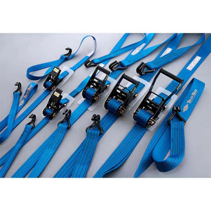 トーヨーセフティー ベルト荷締機(両端フック型) 50mmx7.0m/1010kg EA982RJ-7 4550061921425【別送品】