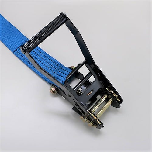 トーヨーセフティー ベルト荷締機(両端フック型) 50mmx7.0m/1010kg