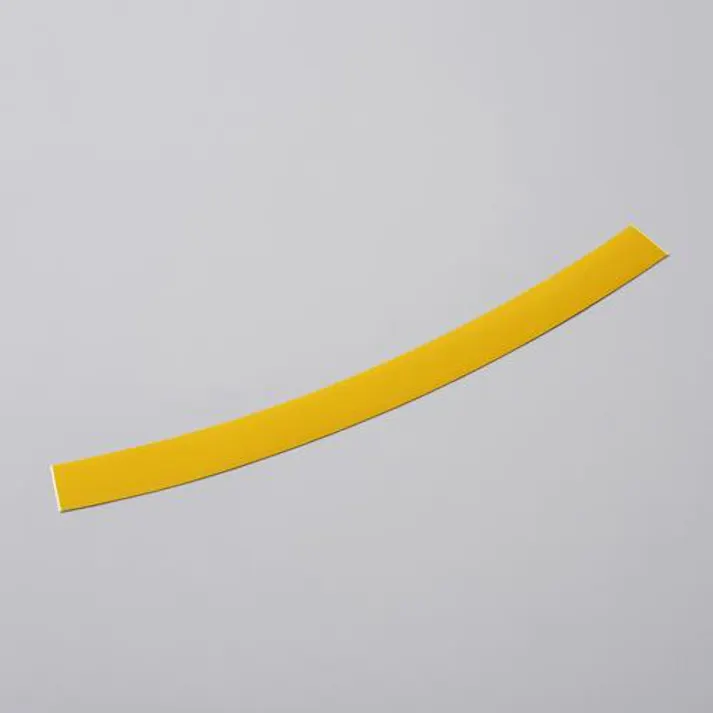 ヘルメット用反射テープ(黄/10本) 20x260mm EA983GK-3 4550061929261【別送品】