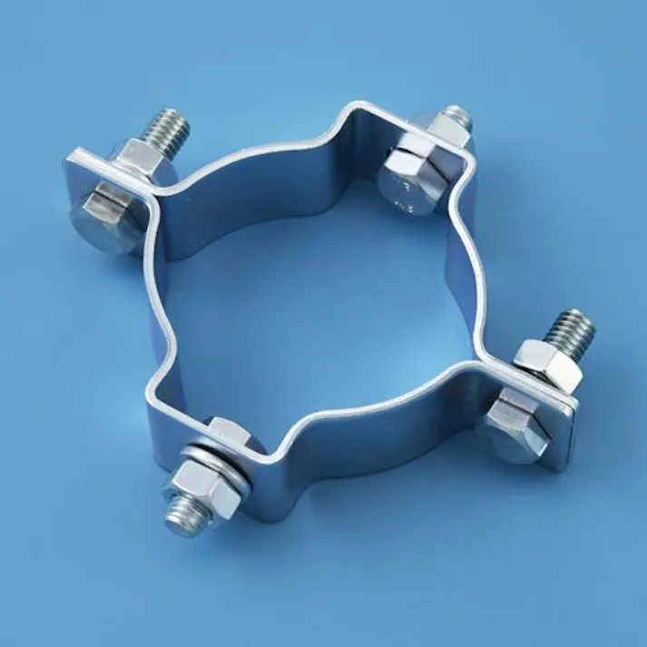 ESCO φ60.5mm 構内道路標識用止め金具(両面) EA983AE-102 4550061933695(CDC)【別送品】