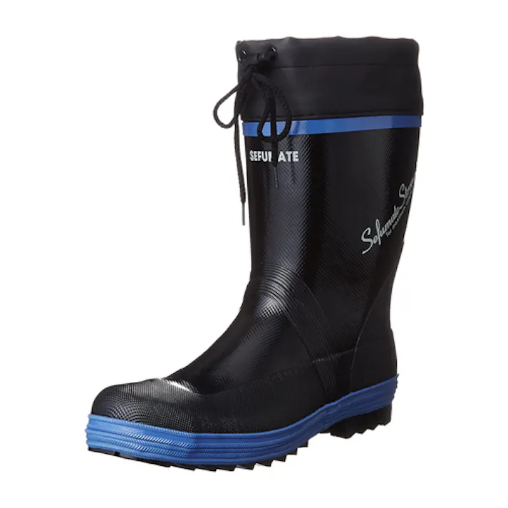 ESCO 24.5cm 安全長靴(ポリエステル網入) EA998XZ-24.5A 4550061934883(CDC)【別送品】