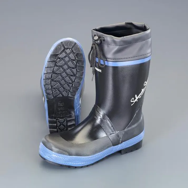 安全長靴(ポリエステル網入) 25.5cm EA998XZ-25.5A 4550061934906【別送品】