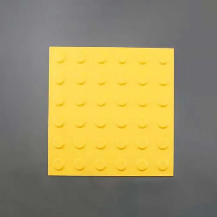ESCO 300x 300mm 点字パネル(仮設用/ポイント) EA983FY-51 4550061982389(CDC)【別送品】