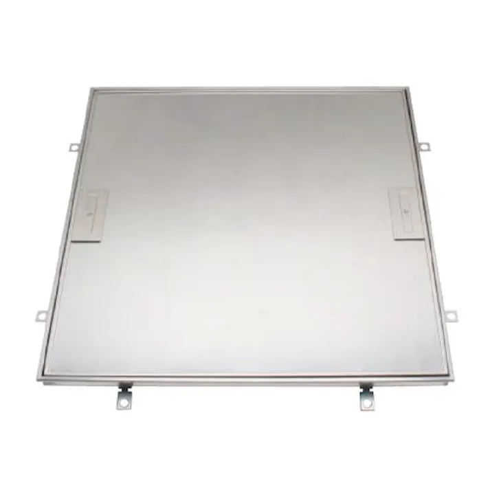 カネソウ フロアハッチ(張物用/把手式施錠タイプ) 600角用 EA997LE-78 4550061993996【別送品】