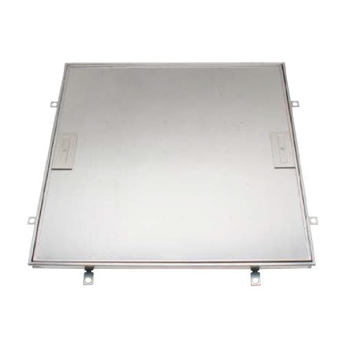 カネソウ 300角用フロアハッチ(張物用/把手式施錠タイプ) EA997LE-73 4550061994016(CDC)【別送品】