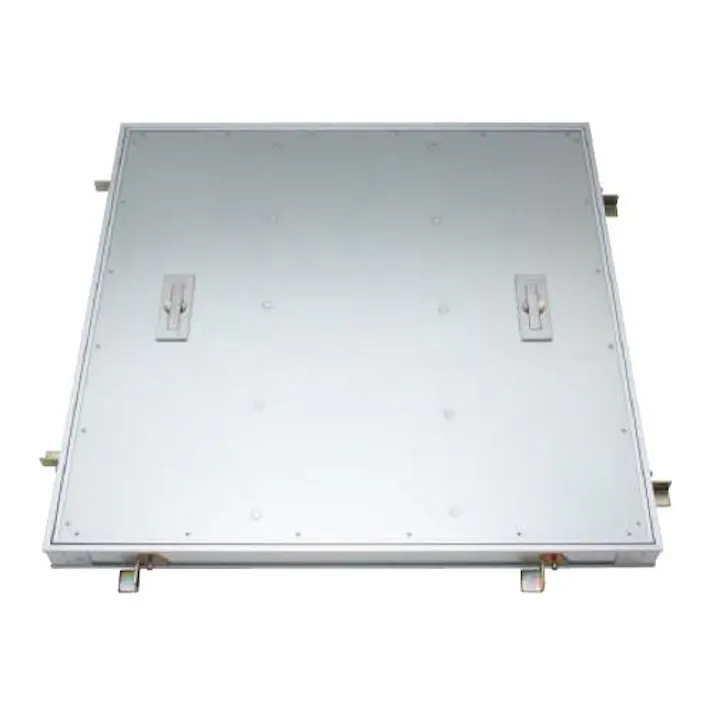 カネソウ 450角用フロアハッチ(張物用/把手式/アルミ目地) EA997LE-91 4550061995044(CDC)【別送品】