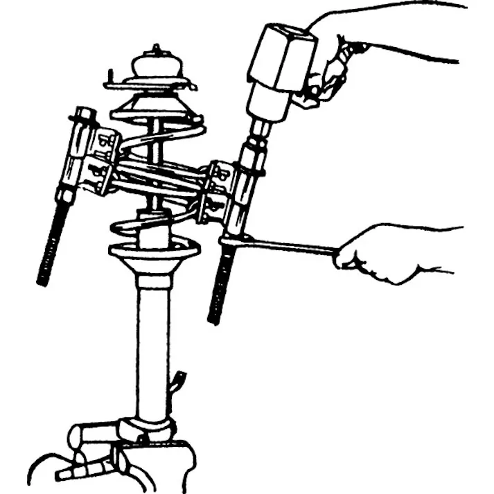 コイルスプリングコンプレッサー EA500DC 4518340728387【別送品】