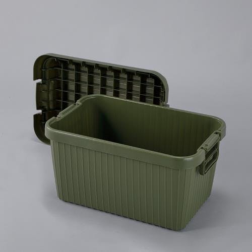 キャプテンスタッグ 収納ケース(OD) 585x390x380mm EA505-51 4550061699003【別送品】