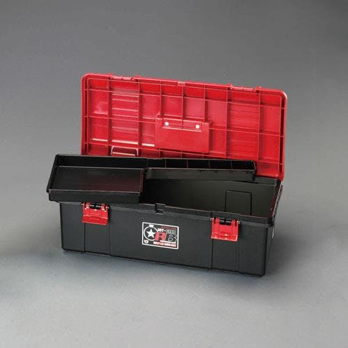 リングスター 工具箱(中皿付) 697x330x250mm EA505KA-690 4548745759938【別送品】