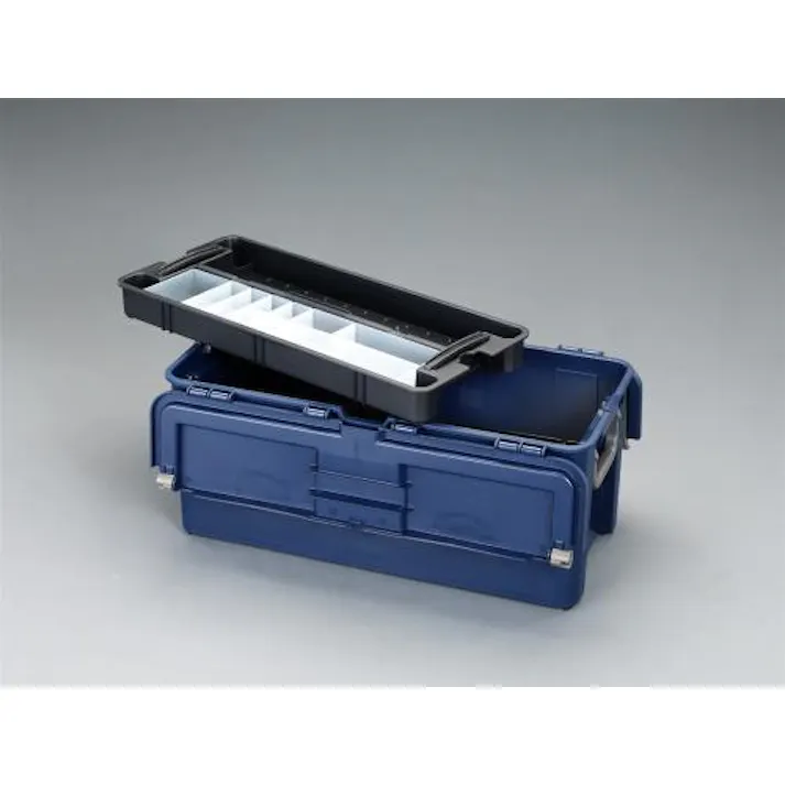 ESCO 620x310x260mm 工具箱(中皿付) 樹脂製工具箱 4518340025639 EA505RA-50(CDC)【別送品】