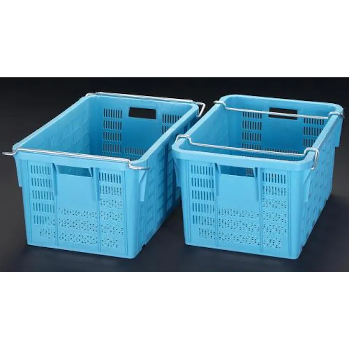 ESCO 670x470x333mm/ 81.2L コンテナ(2個) コンテナ 4518340348745 EA506AB-17A(CDC)【別送品】