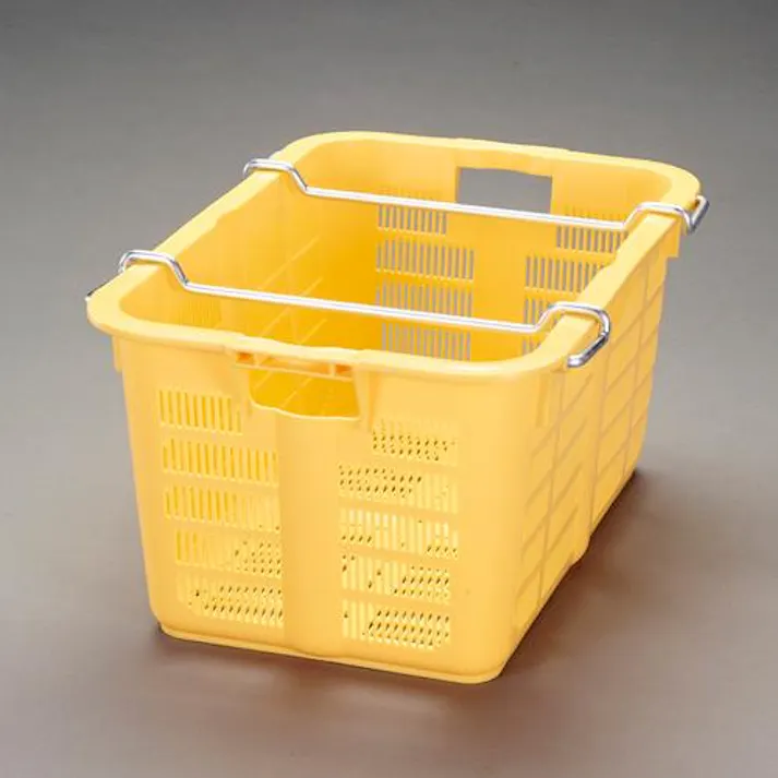 ESCO 578x390x283mm/43.3L コンテナ(黄) コンテナ 4550061537893 EA506AB-202(CDC)【別送品】