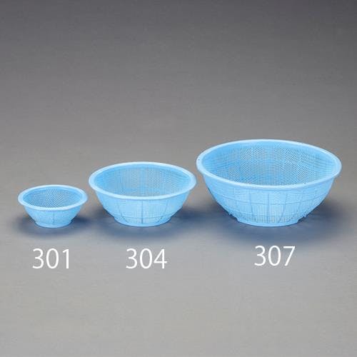 矢崎化工 ざる(ポリエチレン製) φ360x135mm EA506AC-307 4550061574522【別送品】