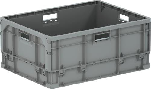 三甲(サンコー) 軽量コンテナ(ライトグレー) 670x503x288mm/81.4L EA506AF-140 4550061833384【別送品】