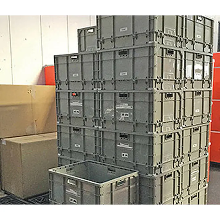 三甲(サンコー) 軽量コンテナ(ライトグレー) 670x503x565mm/164L EA506AF-144 4550061323038【別送品】