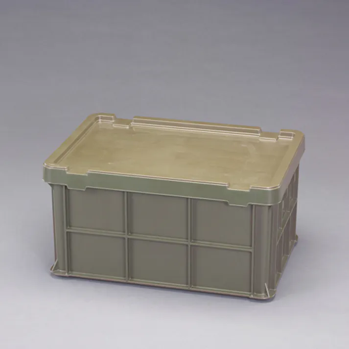 ESCOオリジナル コンテナ(OD/フタ付) 656x456x326mm/77.2L EA506AF-54S 4550061620984【別送品】