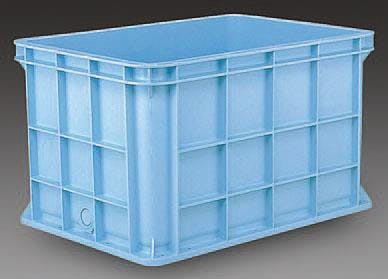 三甲(サンコー) コンテナ(ライトブルー) 1096x793x643mm/416L EA506AG-11 4548745055528【別送品】
